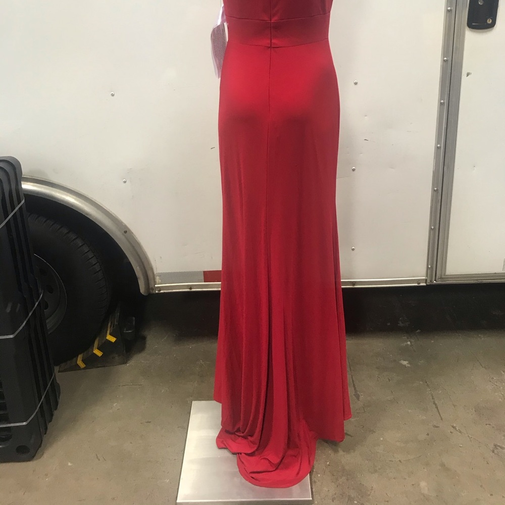 Elena Mac Duggal Plunging Gown - Picture 6 of 9
